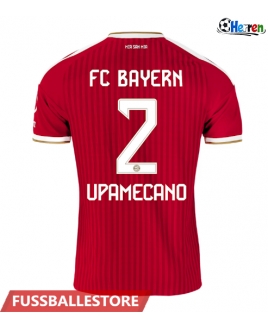 Günstige Bayern Munich Dayot Upamecano #2 Heimtrikot 2026-27 Kurzarm